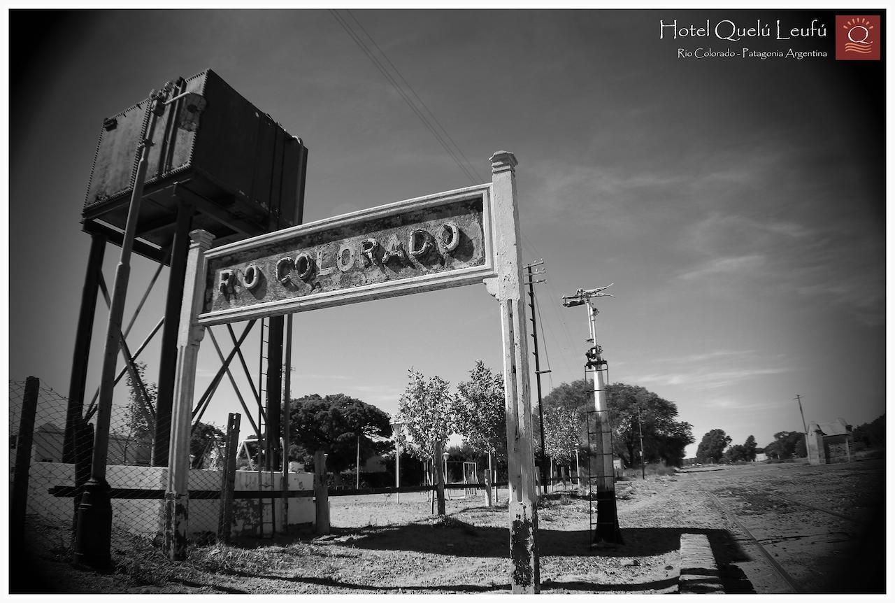 Hotel Quelu Leufu Río Colorado Exterior foto