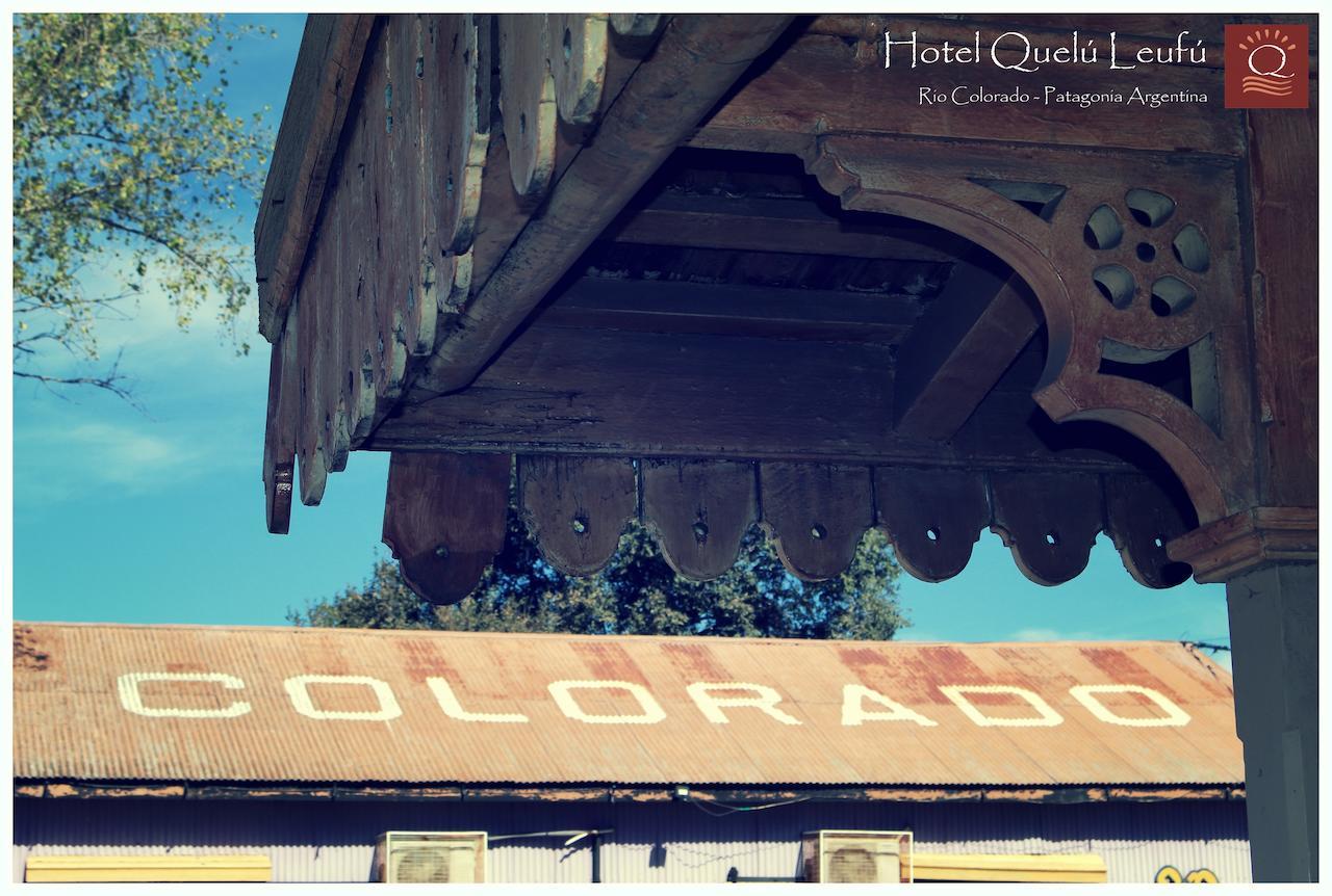 Hotel Quelu Leufu Río Colorado Exterior foto